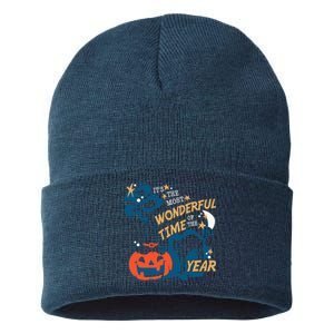 It's the Most Wonderful Time of the Year Halloween Sustainable Knit Beanie