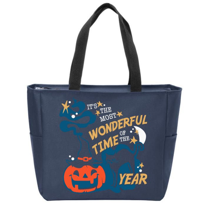 It's the Most Wonderful Time of the Year Halloween Zip Tote Bag