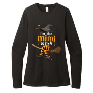 I’M The Mimi Witch Family Matching Halloween Costume Gift Womens CVC Long Sleeve Shirt