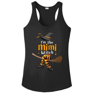 I’M The Mimi Witch Family Matching Halloween Costume Gift Ladies PosiCharge Competitor Racerback Tank