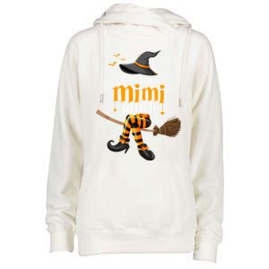 I’M The Mimi Witch Family Matching Halloween Costume Gift Womens Funnel Neck Pullover Hood