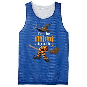 I’M The Mimi Witch Family Matching Halloween Costume Gift Mesh Reversible Basketball Jersey Tank