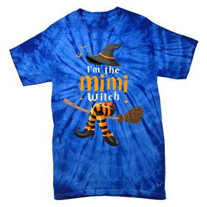 I’M The Mimi Witch Family Matching Halloween Costume Gift Tie-Dye T-Shirt