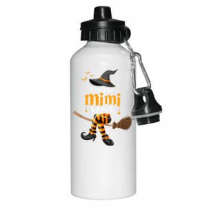 I’M The Mimi Witch Family Matching Halloween Costume Gift Aluminum Water Bottle