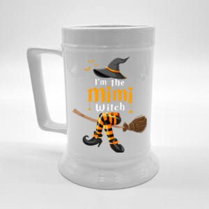 I’M The Mimi Witch Family Matching Halloween Costume Gift Beer Stein