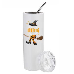 I’M The Mimi Witch Family Matching Halloween Costume Gift Stainless Steel Tumbler