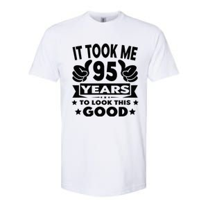 It Took Me 95 Years Funny 95th Birthday Decorations Party Softstyle CVC T-Shirt