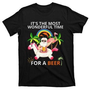 Its The Most Wonderful Time For Santa Christmas In July T-Shirt