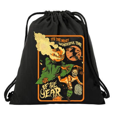 ItS The Most Wonderful Time Of The Year Halloween Drawstring Bag