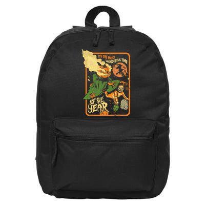 ItS The Most Wonderful Time Of The Year Halloween 16 in Basic Backpack