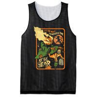 ItS The Most Wonderful Time Of The Year Halloween Mesh Reversible Basketball Jersey Tank