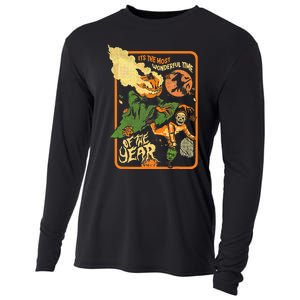 ItS The Most Wonderful Time Of The Year Halloween Cooling Performance Long Sleeve Crew