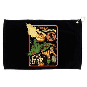 ItS The Most Wonderful Time Of The Year Halloween Grommeted Golf Towel