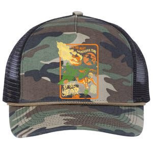 ItS The Most Wonderful Time Of The Year Halloween Retro Rope Trucker Hat Cap