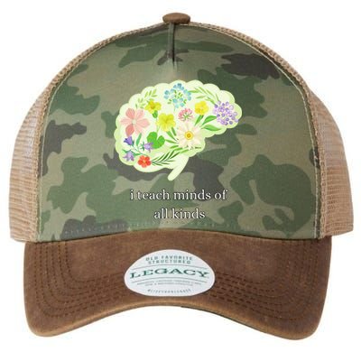 I Teach Minds Of All Kinds Legacy Tie Dye Trucker Hat