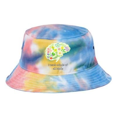 I Teach Minds Of All Kinds Tie Dye Newport Bucket Hat