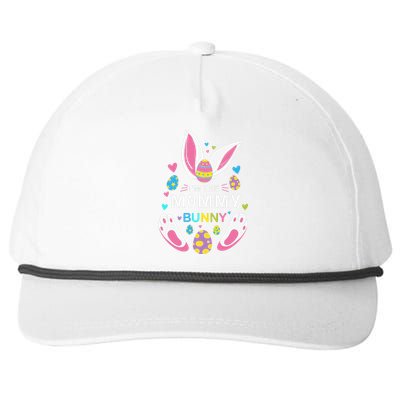 I’m The Mommy Bunny Matching Family Easter Day Gift Mother's Day Snapback Five-Panel Rope Hat