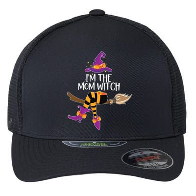 Im The Mom Witch Shirts Halloween Matching Group Costume Flexfit Unipanel Trucker Cap