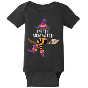 Im The Mom Witch Shirts Halloween Matching Group Costume Baby Bodysuit