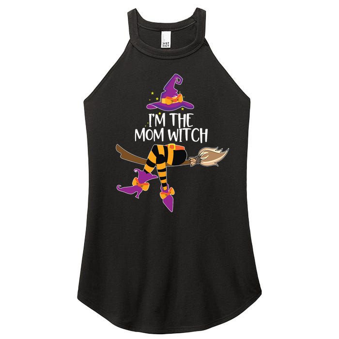 Im The Mom Witch Shirts Halloween Matching Group Costume Women’s Perfect Tri Rocker Tank