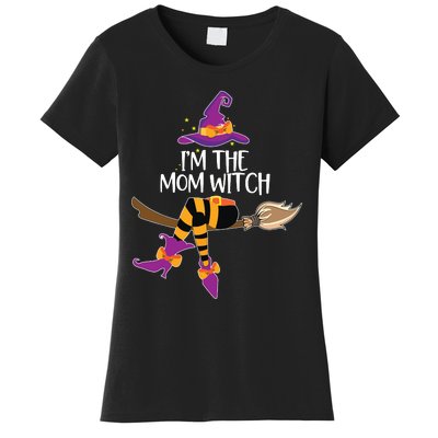 Im The Mom Witch Shirts Halloween Matching Group Costume Women's T-Shirt