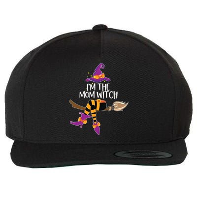 Im The Mom Witch Shirts Halloween Matching Group Costume Wool Snapback Cap