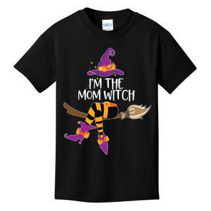 Im The Mom Witch Shirts Halloween Matching Group Costume Kids T-Shirt