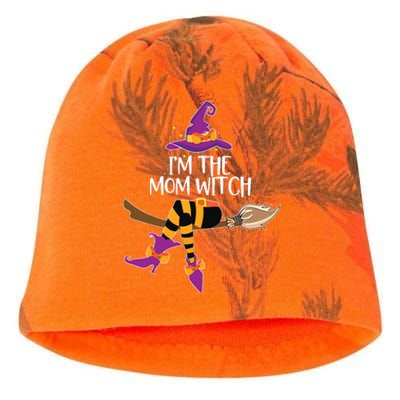 Im The Mom Witch Shirts Halloween Matching Group Costume Kati - Camo Knit Beanie