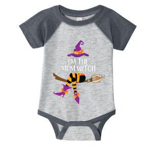 Im The Mom Witch Shirts Halloween Matching Group Costume Infant Baby Jersey Bodysuit