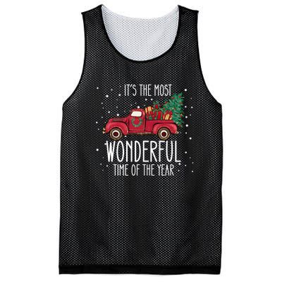 Its The Most Wonderful Time Of The Year Mesh Reversible Basketball Jersey Tank