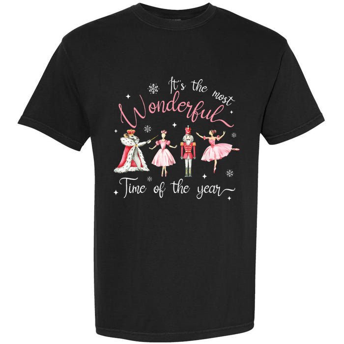 ItS The Most Wonderful Time Of The Year Nutcracker Ballet Garment-Dyed Heavyweight T-Shirt