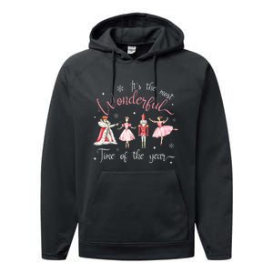 ItS The Most Wonderful Time Of The Year Nutcracker Ballet Performance Fleece Hoodie