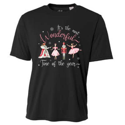 ItS The Most Wonderful Time Of The Year Nutcracker Ballet Cooling Performance Crew T-Shirt