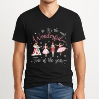 ItS The Most Wonderful Time Of The Year Nutcracker Ballet V-Neck T-Shirt