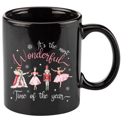 ItS The Most Wonderful Time Of The Year Nutcracker Ballet 11oz C Handle Ceramic Mug