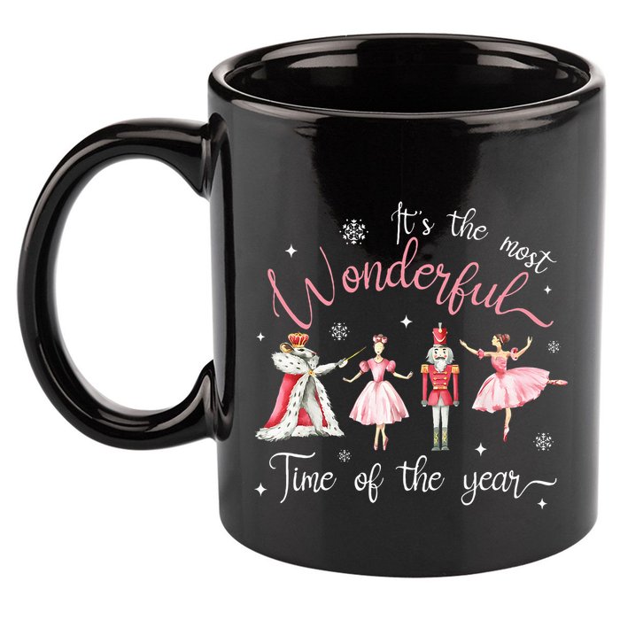 ItS The Most Wonderful Time Of The Year Nutcracker Ballet 11oz C Handle Ceramic Mug