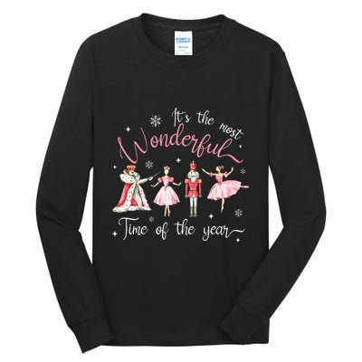 ItS The Most Wonderful Time Of The Year Nutcracker Ballet Tall Long Sleeve T-Shirt