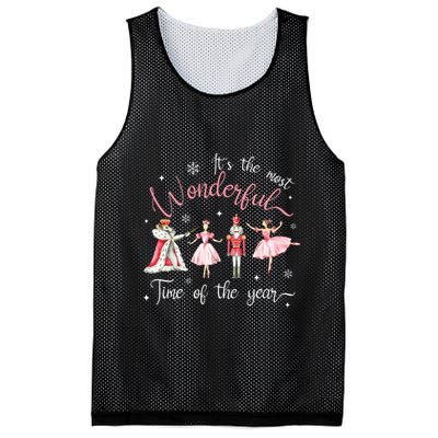 ItS The Most Wonderful Time Of The Year Nutcracker Ballet Mesh Reversible Basketball Jersey Tank