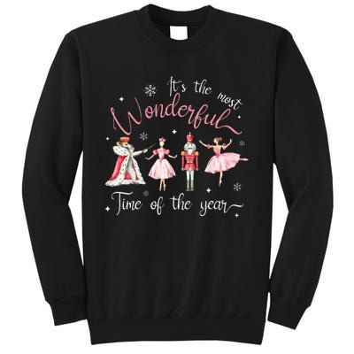 ItS The Most Wonderful Time Of The Year Nutcracker Ballet Tall Sweatshirt