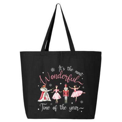 ItS The Most Wonderful Time Of The Year Nutcracker Ballet 25L Jumbo Tote