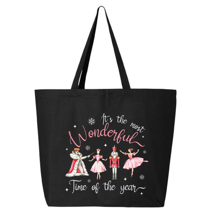 ItS The Most Wonderful Time Of The Year Nutcracker Ballet 25L Jumbo Tote