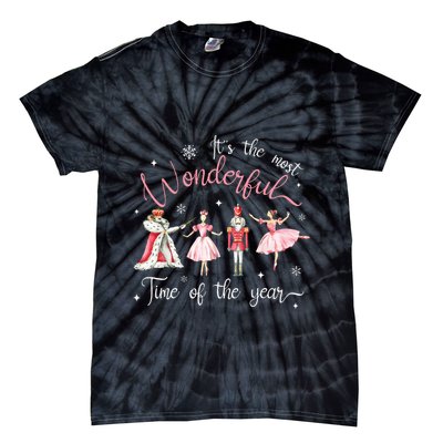 ItS The Most Wonderful Time Of The Year Nutcracker Ballet Tie-Dye T-Shirt