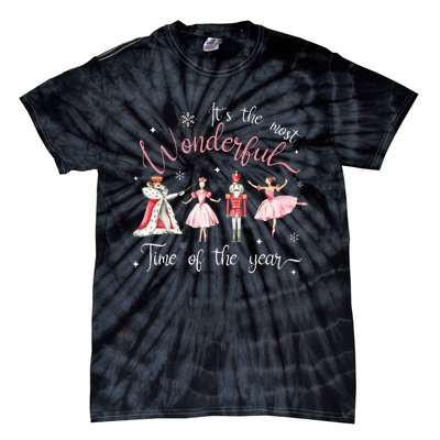 ItS The Most Wonderful Time Of The Year Nutcracker Ballet Tie-Dye T-Shirt