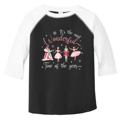 ItS The Most Wonderful Time Of The Year Nutcracker Ballet Toddler Fine Jersey T-Shirt