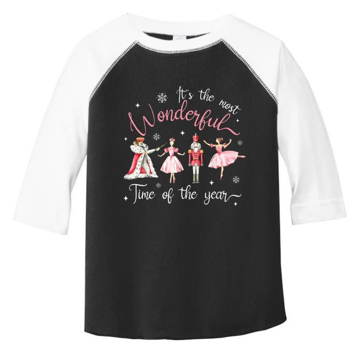 ItS The Most Wonderful Time Of The Year Nutcracker Ballet Toddler Fine Jersey T-Shirt