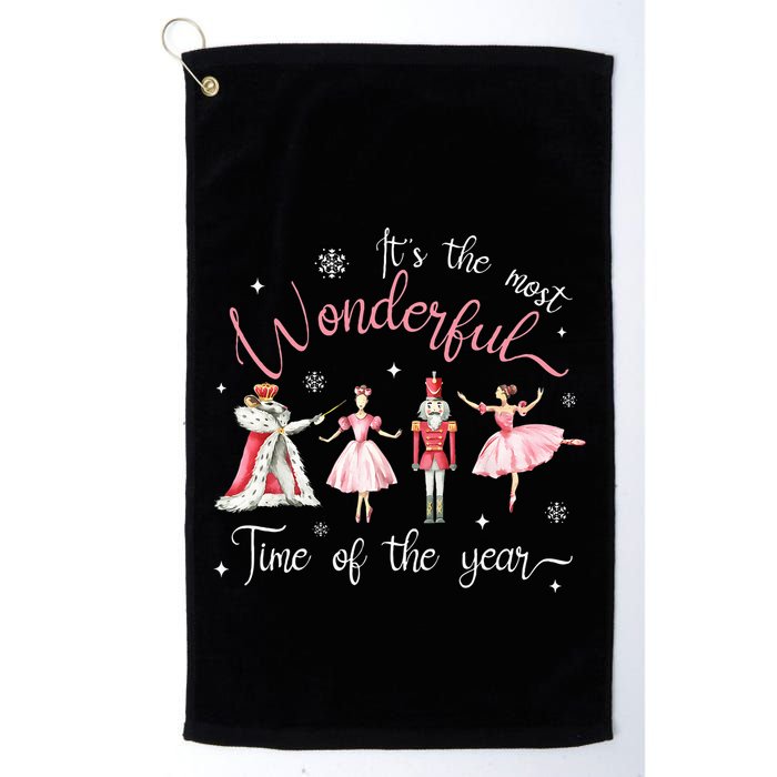 ItS The Most Wonderful Time Of The Year Nutcracker Ballet Golf Towel