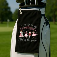 ItS The Most Wonderful Time Of The Year Nutcracker Ballet Golf Towel