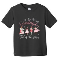 ItS The Most Wonderful Time Of The Year Nutcracker Ballet Toddler T-Shirt