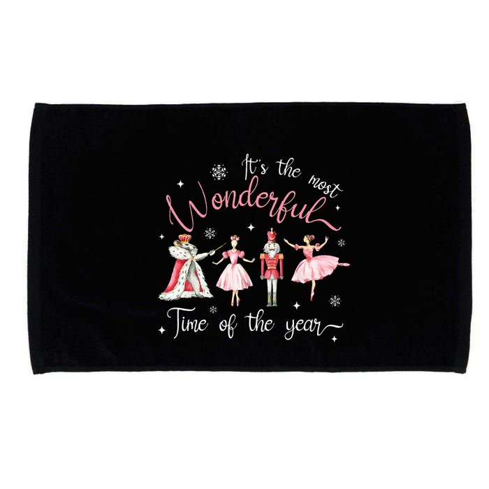 ItS The Most Wonderful Time Of The Year Nutcracker Ballet Microfiber Hand Towel
