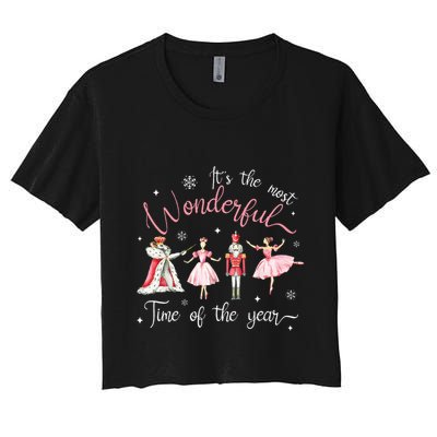 ItS The Most Wonderful Time Of The Year Nutcracker Ballet Crop Top